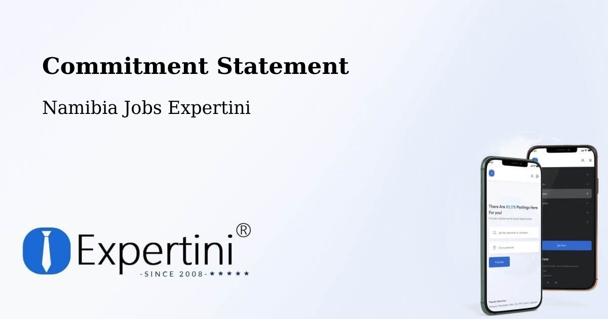 Corporate Commitment – Okakarara - Namibia Jobs Expertini