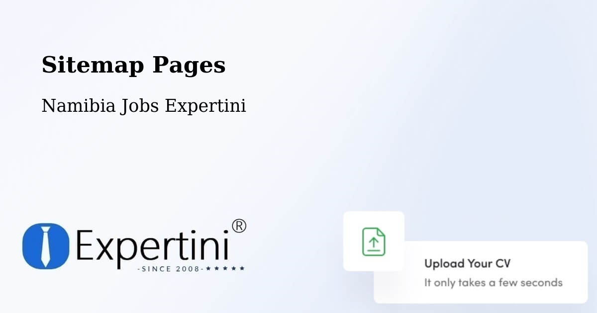 Sitemap Pages - Okakarara - Namibia Jobs Expertini